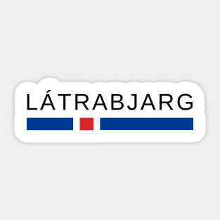 Latrabjarg Iceland Sticker